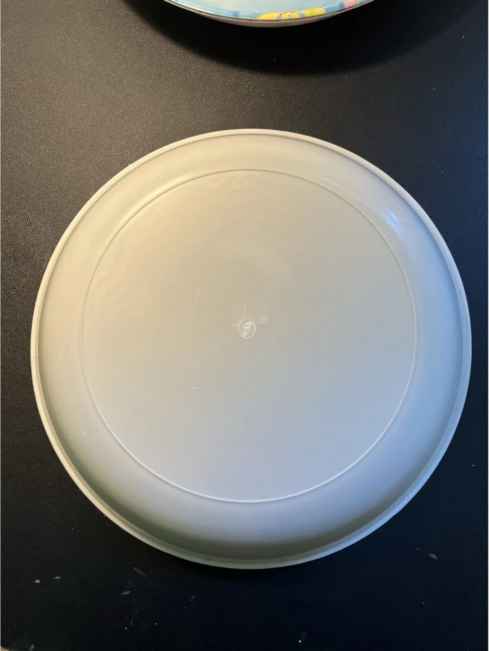 Vintage 2000s 3 Serving Bowls Happy Easter Floral Melamine Butterfly, 13.5x2”